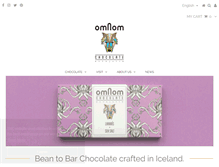 Tablet Screenshot of omnomchocolate.com